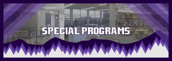 Special Programs banner